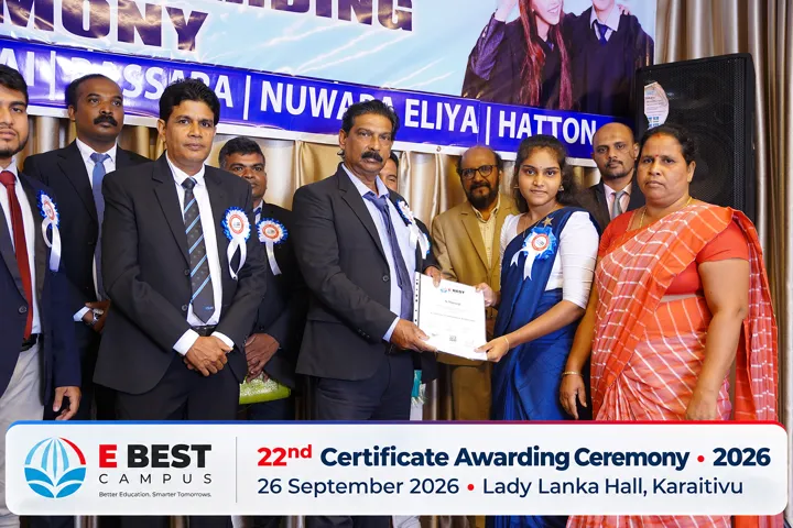 Photograph from the 22nd Certificate Awarding Ceremony in Kalmunai