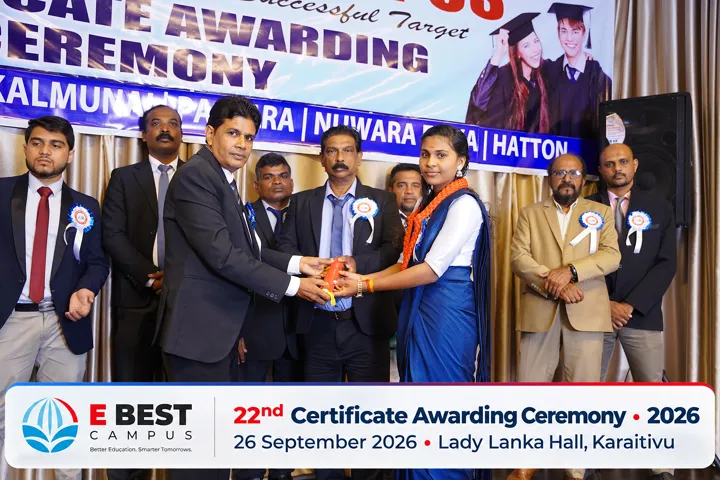 Photograph from the 22nd Certificate Awarding Ceremony in Kalmunai
