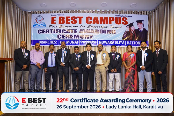 Photograph from the 22nd Certificate Awarding Ceremony in Kalmunai